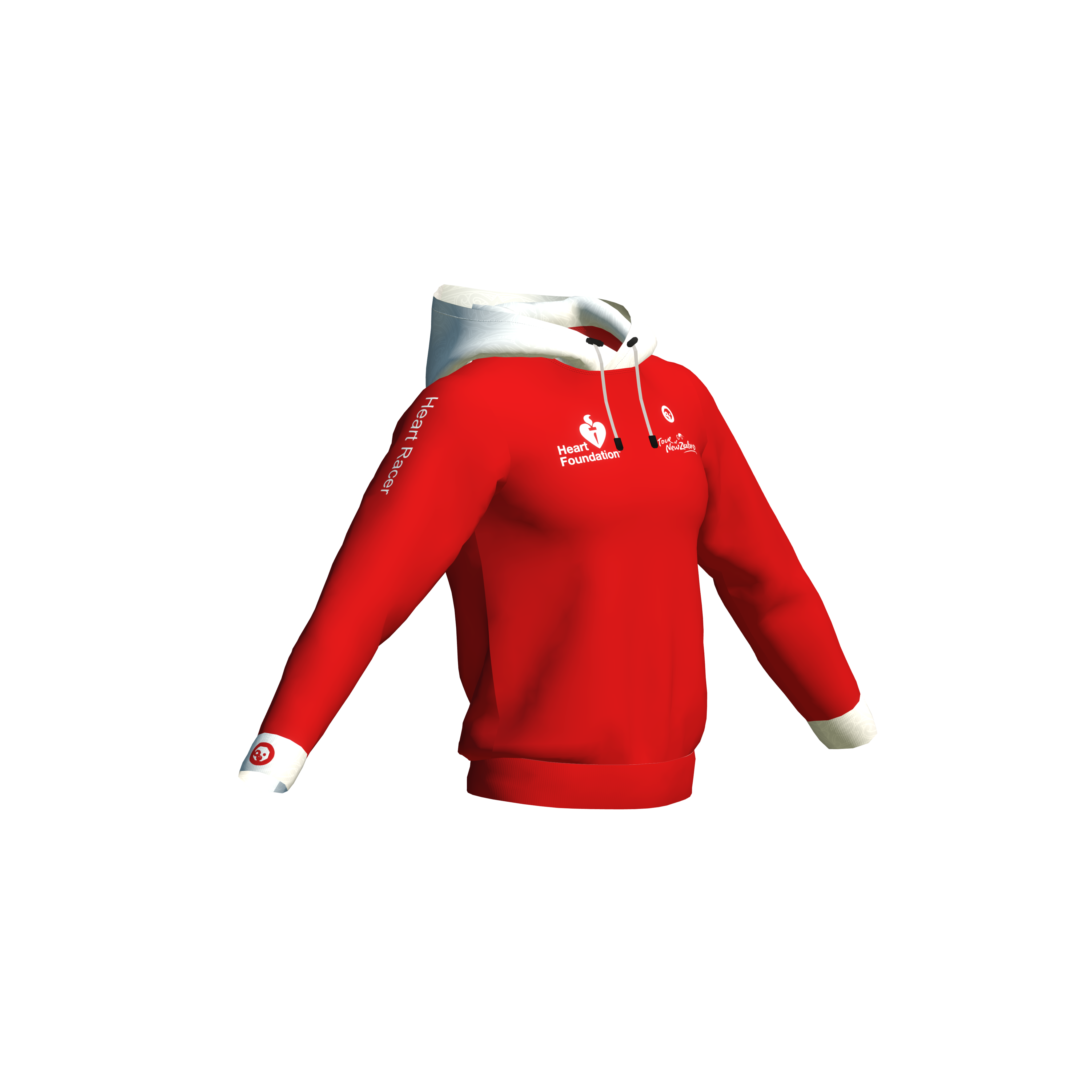 NZHF Hoodie for Men & Women - Soft & Comfortable Pullover Sweatshirt (Red) - Perfect for Casual Wear, Gym, and Outdoor Activities