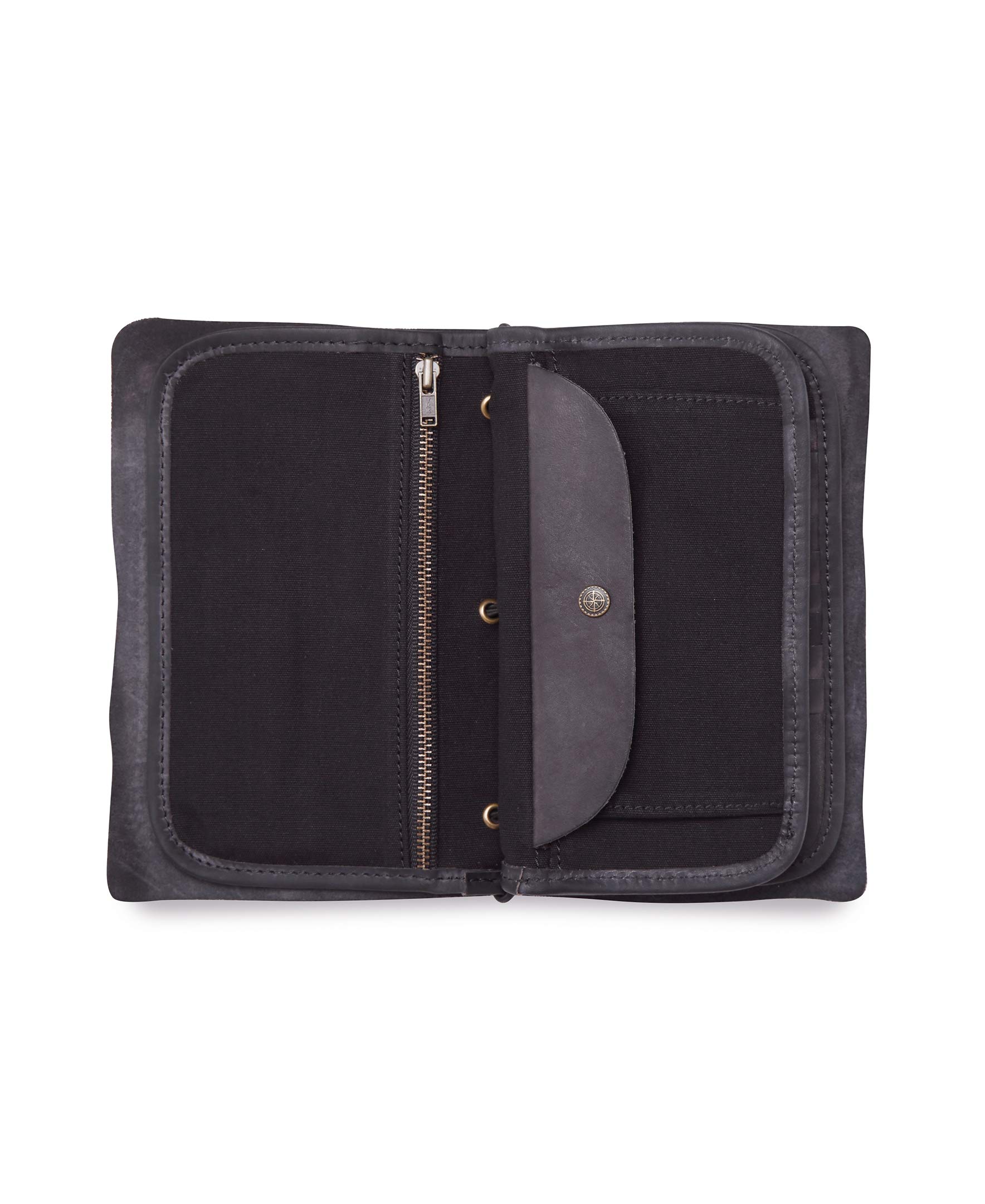 Genuine Leather Travel Wallet for Women - RFID Blocking Passport Holder & Organizer Clutch | Perfect for Airplane, Business Trips & Everyday Use