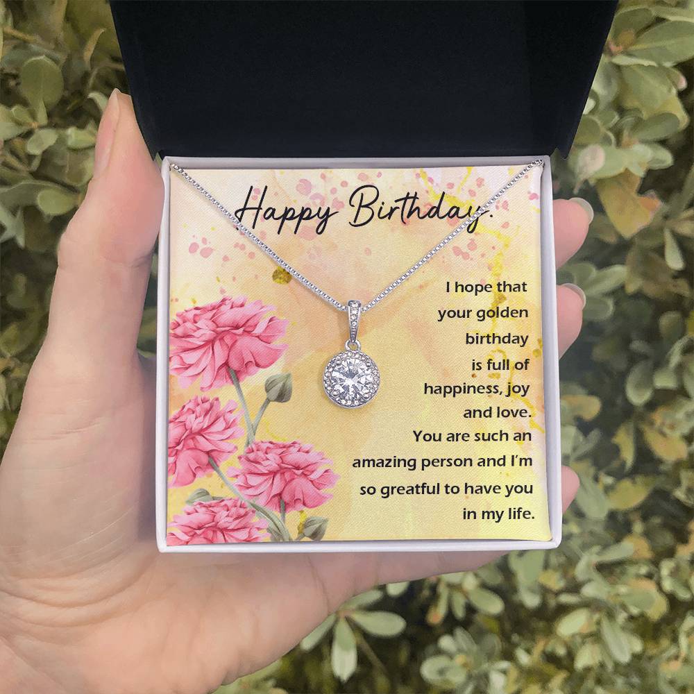 Birthday Gifts for Women - Personalized Necklace Jewelry with Message Card - Perfect Gift for Wife, Girlfriend, Best Friend - Great for Anniversaries, Valentine's Day & Special Occasions