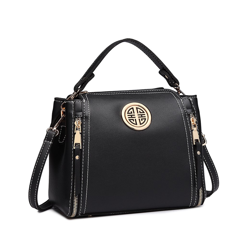 MISS LULU Women's Crossbody Bag - Stylish Leather Shoulder Purse for Daily Use, Travel & Shopping
