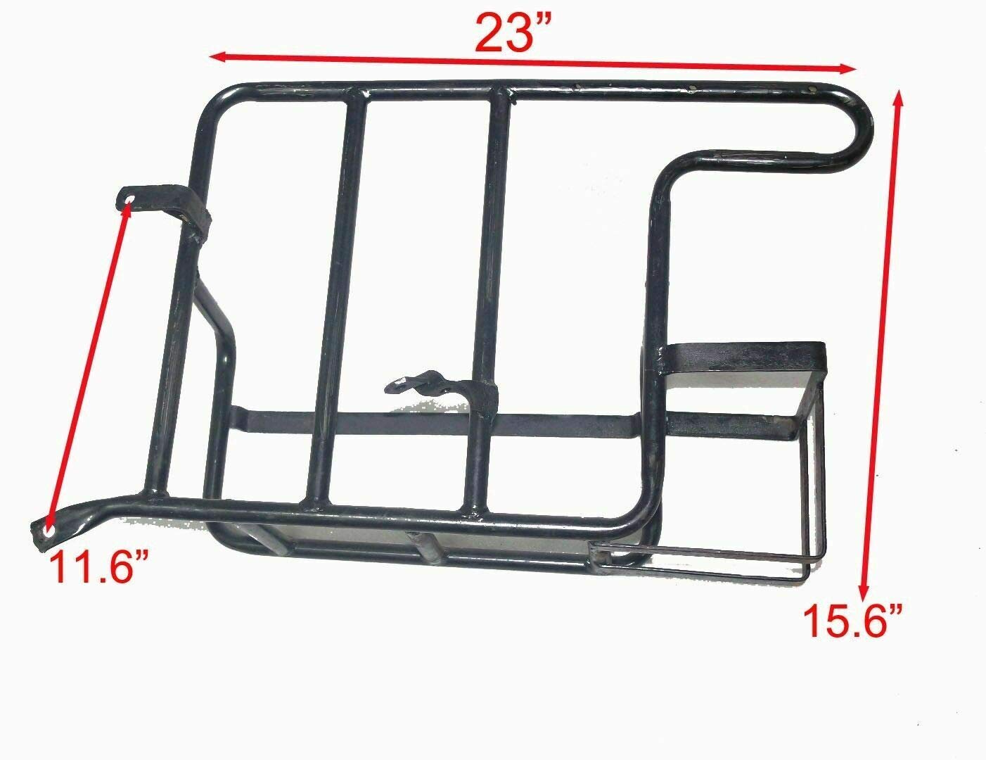 Royal Enfield Classic Compatible Left & Right Side Luggage Carrier with Saddle Case Box - Perfect for Motorcycle Touring & Adventure Travel