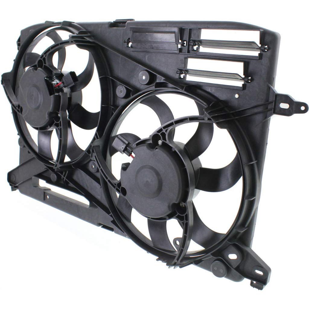 Ford Fusion A/C Radiator Fan Assembly 2013-2016 | Compatible with 1.6L Turbo Engine & Part Numbers FO3115196, DG9Z 8C607 B | Perfect for Cooling System Repair & Replacement