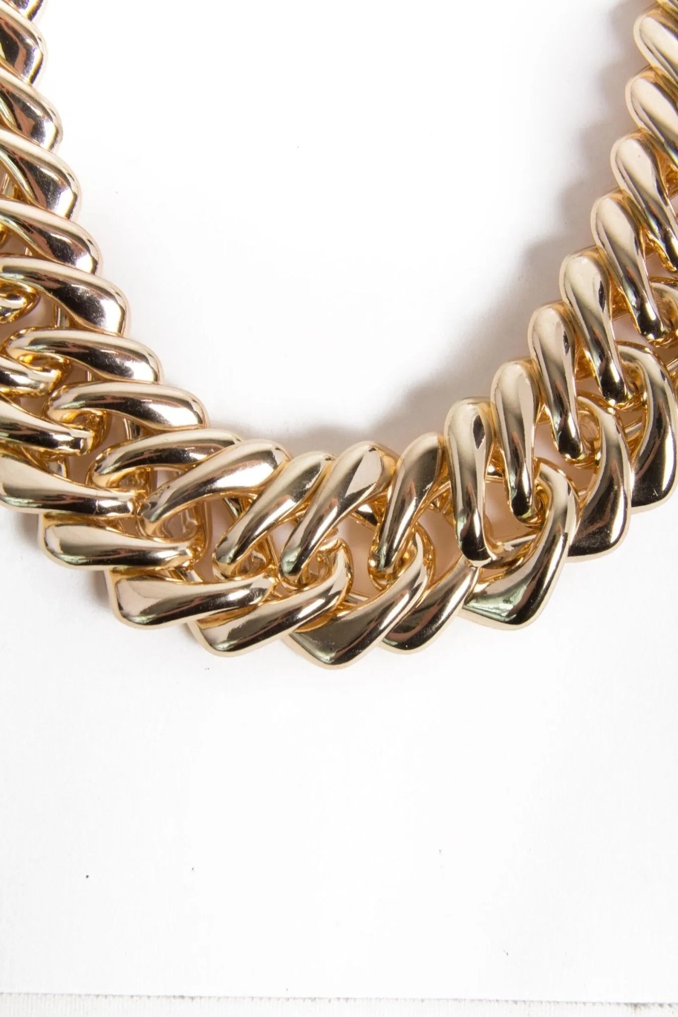 Chunky Gold Chain Statement Necklace for Women - Bold Layered Fashion Jewelry - Perfect for Parties, Date Nights & Special Occasions
