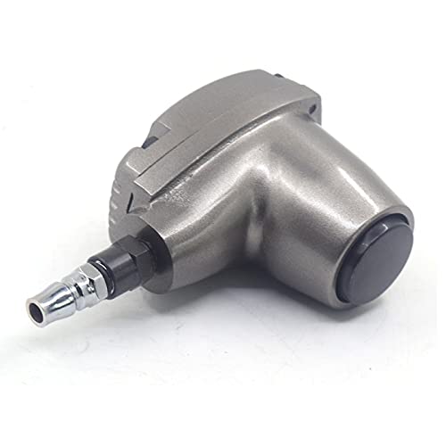 Air Palm Hammer - Automatic Pneumatic Handheld Knocking Tool with 1000 Strokes & Medium Hard Plastic Tip for Body Repair, Plastic Inlay Assembly - Perfect for Auto Shops, DIY Home Repairs & Craft Projects