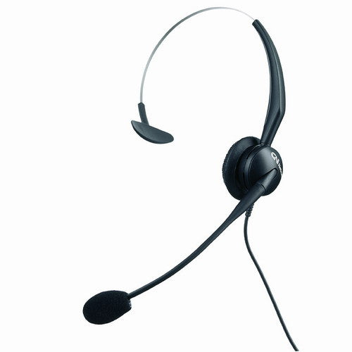 Jabra GN 2120 NC AP Noise Cancelling Headset with SureFit Combo - Premium Office Headphones for Calls, Remote Work & Video Conferencing
