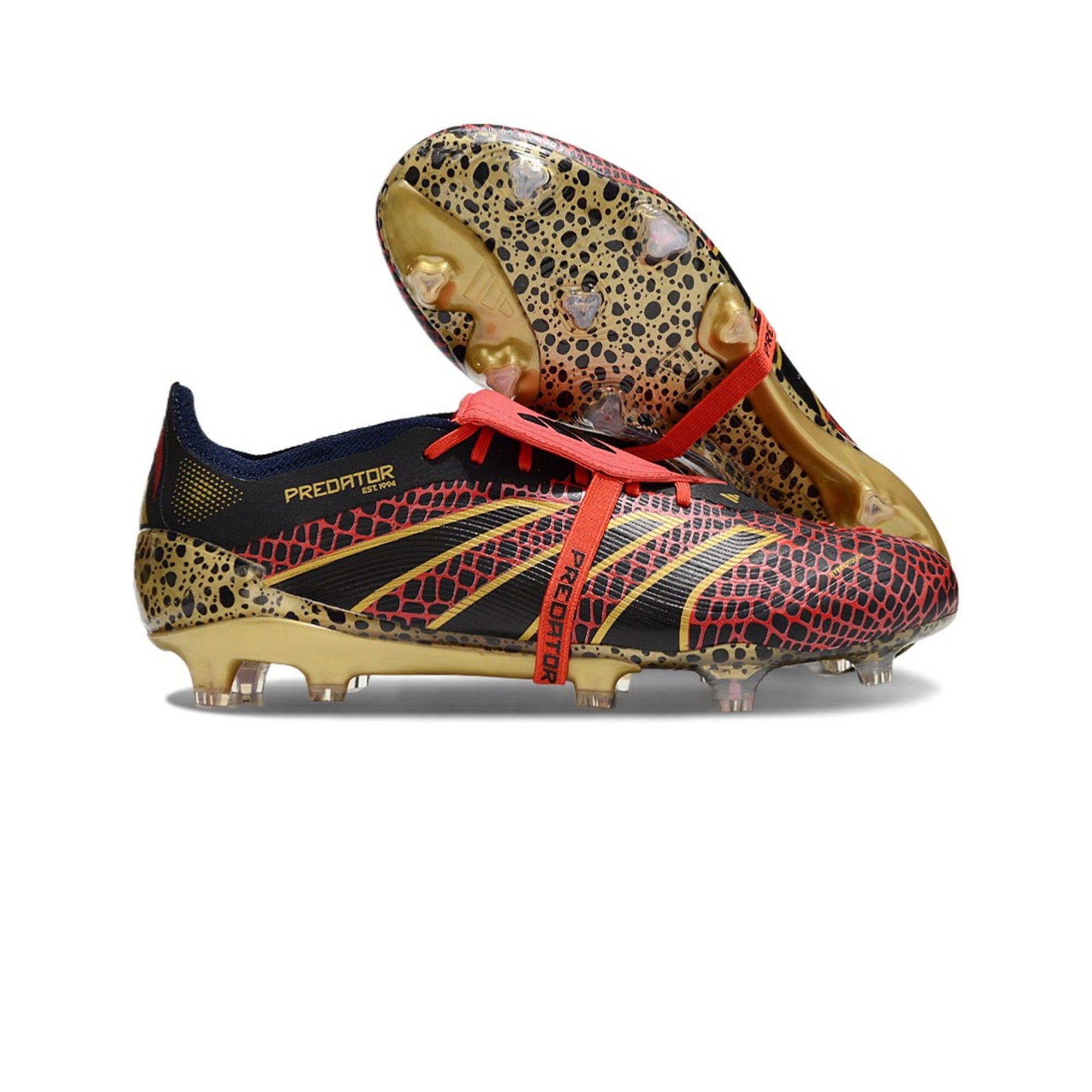 Adidas Predator Elite FG Soccer Cleats - Limited Edition Year of the Snake 2025 - Firm Ground Football Boots for Men | Perfect for Competitive Matches & Training Sessions