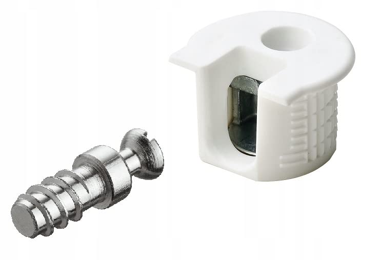 Rafix 100-Piece Furniture Connectors with Bolts for 19mm/3/4