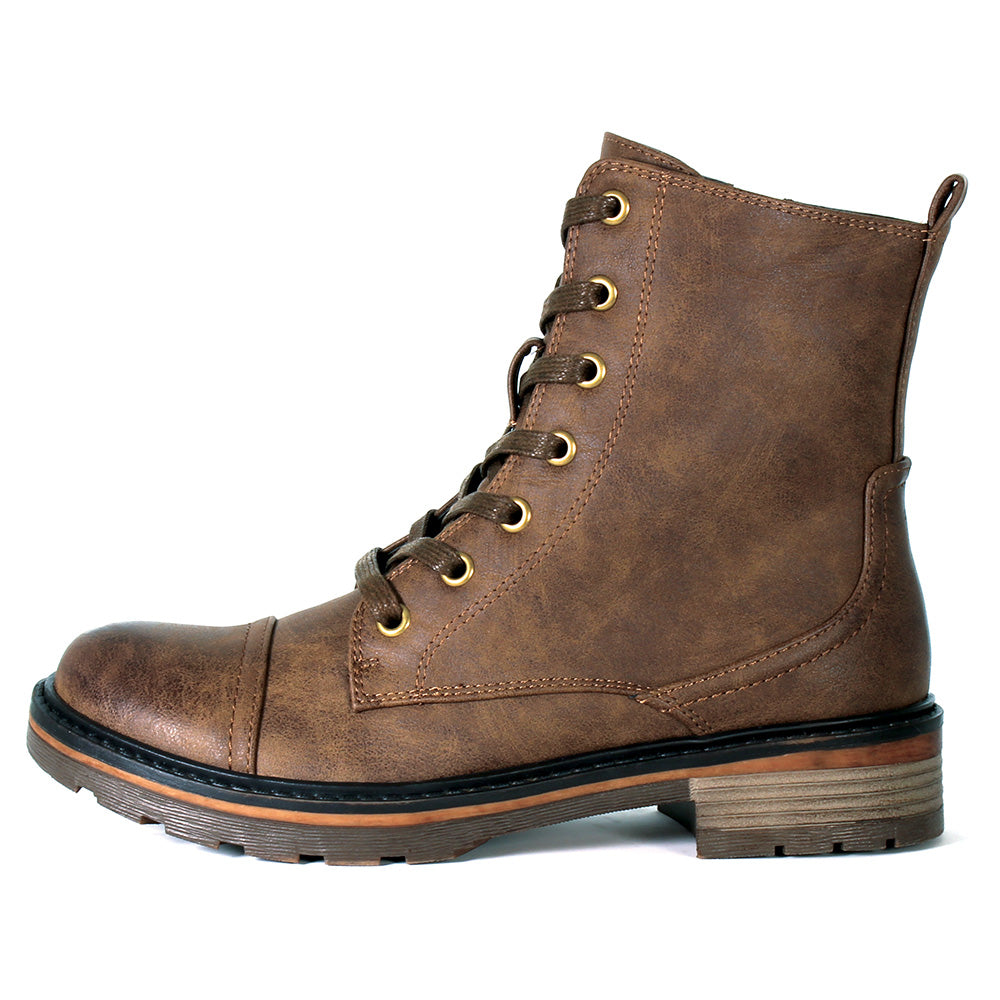 Wanderlust Leona Boot in Tan - Stylish & Comfortable Ankle Boots for Women | Perfect for Fall, Winter & Casual Outfits