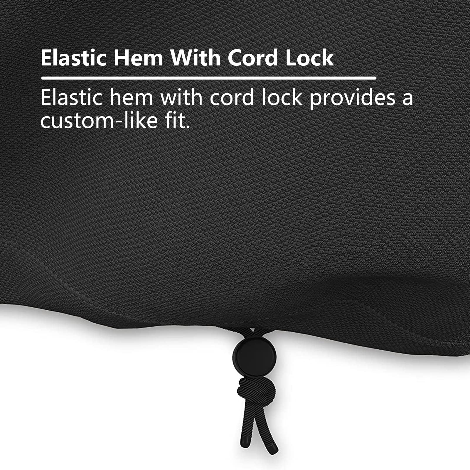 2 Pack Waterproof Heavy Duty Outdoor Swivel Lounge Chair Covers (37.5