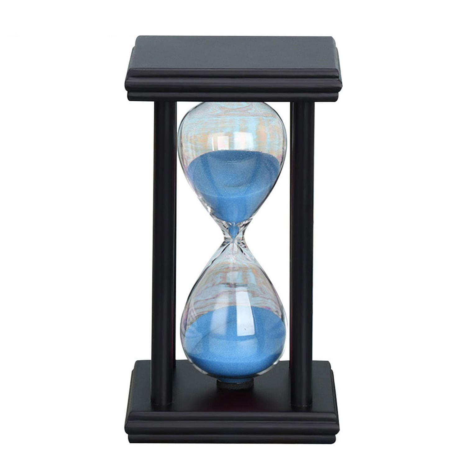 5 Minute Wooden Sand Timer - Kitchen, School, Office Hourglass for Cooking, Games & Decor | Unique Birthday Gift Idea for Home & Classroom Use
