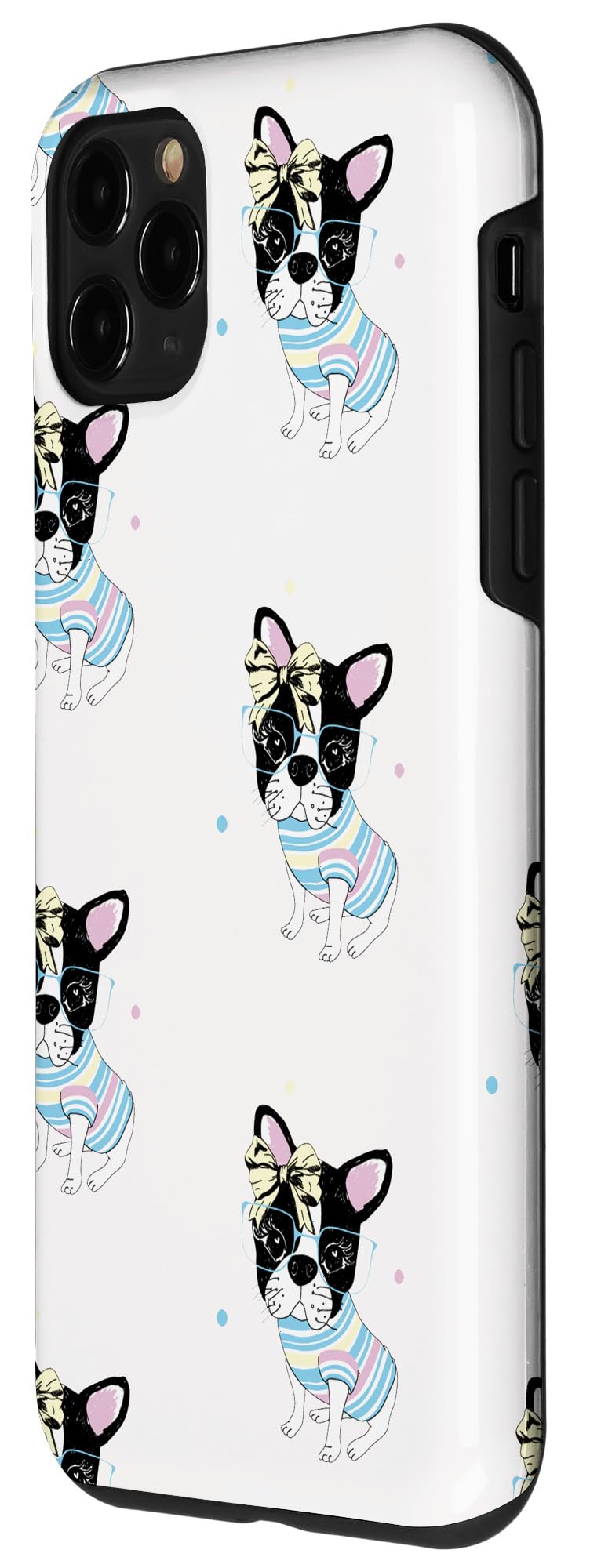 Cute Boston Terrier Puppy iPhone 11 Pro Case - Shockproof Protective Cover for iPhone 11 Pro - Perfect for Pet Lovers, Daily Use & Gift Giving