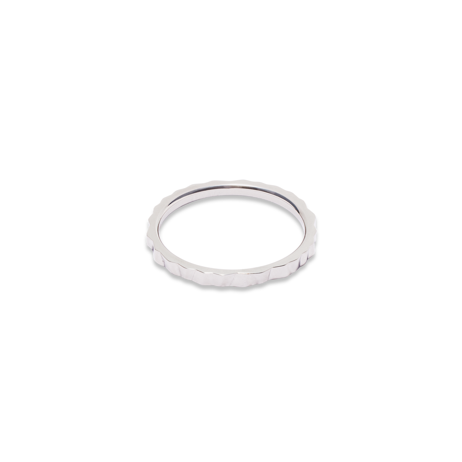 Slim Wave Silver Ring for Women - Elegant Stackable Band Jewelry for Everyday Wear & Special Occasions