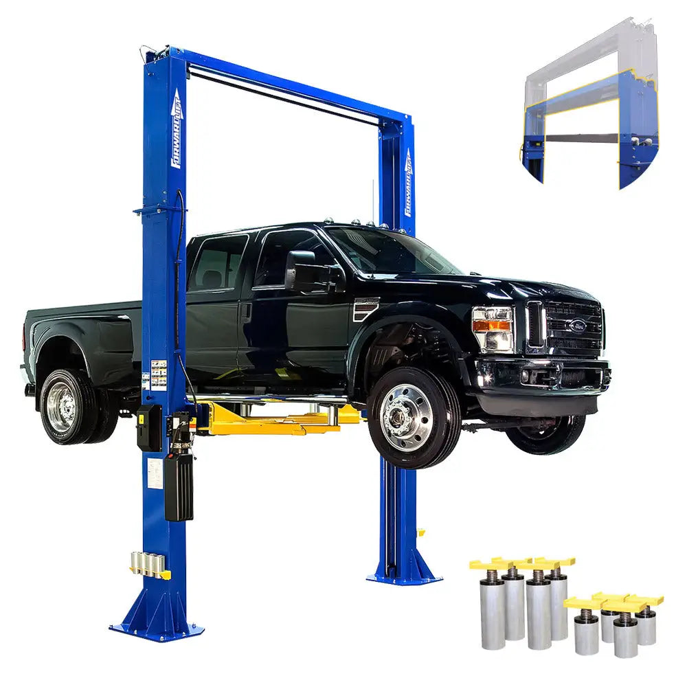 Forward DP18PRO 18K Heavy Duty Two Post Car Lift for Auto Repair Shops & Garages - Professional Vehicle Hoist for Trucks, SUVs and Sedans