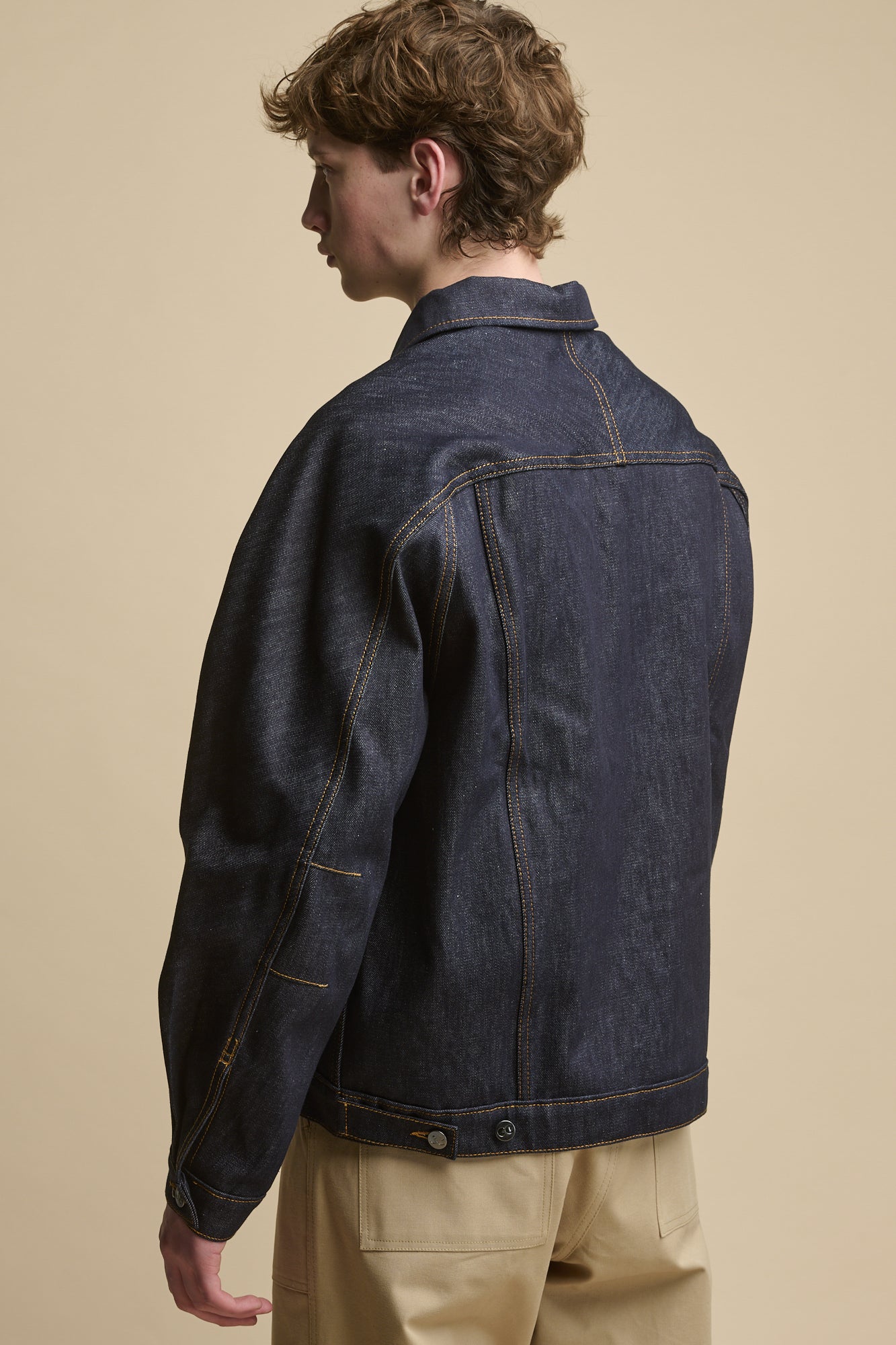 Men's Joe Denim Jacket in Classic Indigo - Stylish Casual Wear for Everyday Outfits & Outdoor Adventures