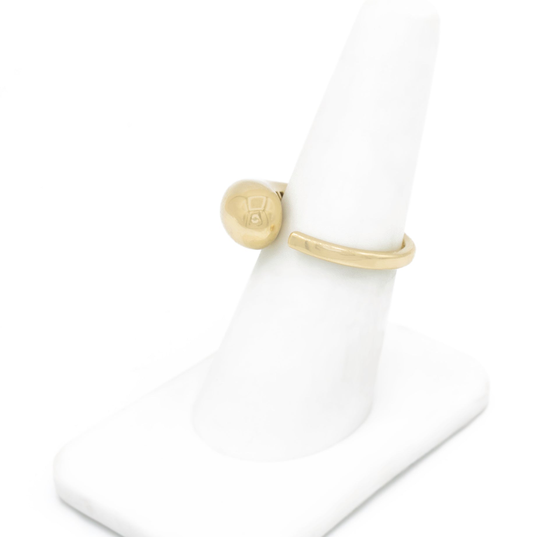 14K Gold Tear Drop Fancy Ring for Women - Elegant Dainty Jewelry Gift for Valentine's Day, Anniversary & Special Occasions | JTJ™