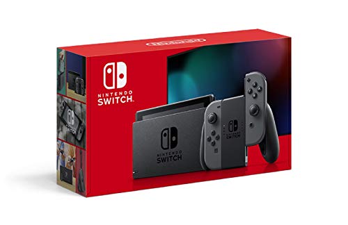 Nintendo Switch Console - Gray (Japan Version) | Portable Gaming System for Home, Travel & Multiplayer Fun