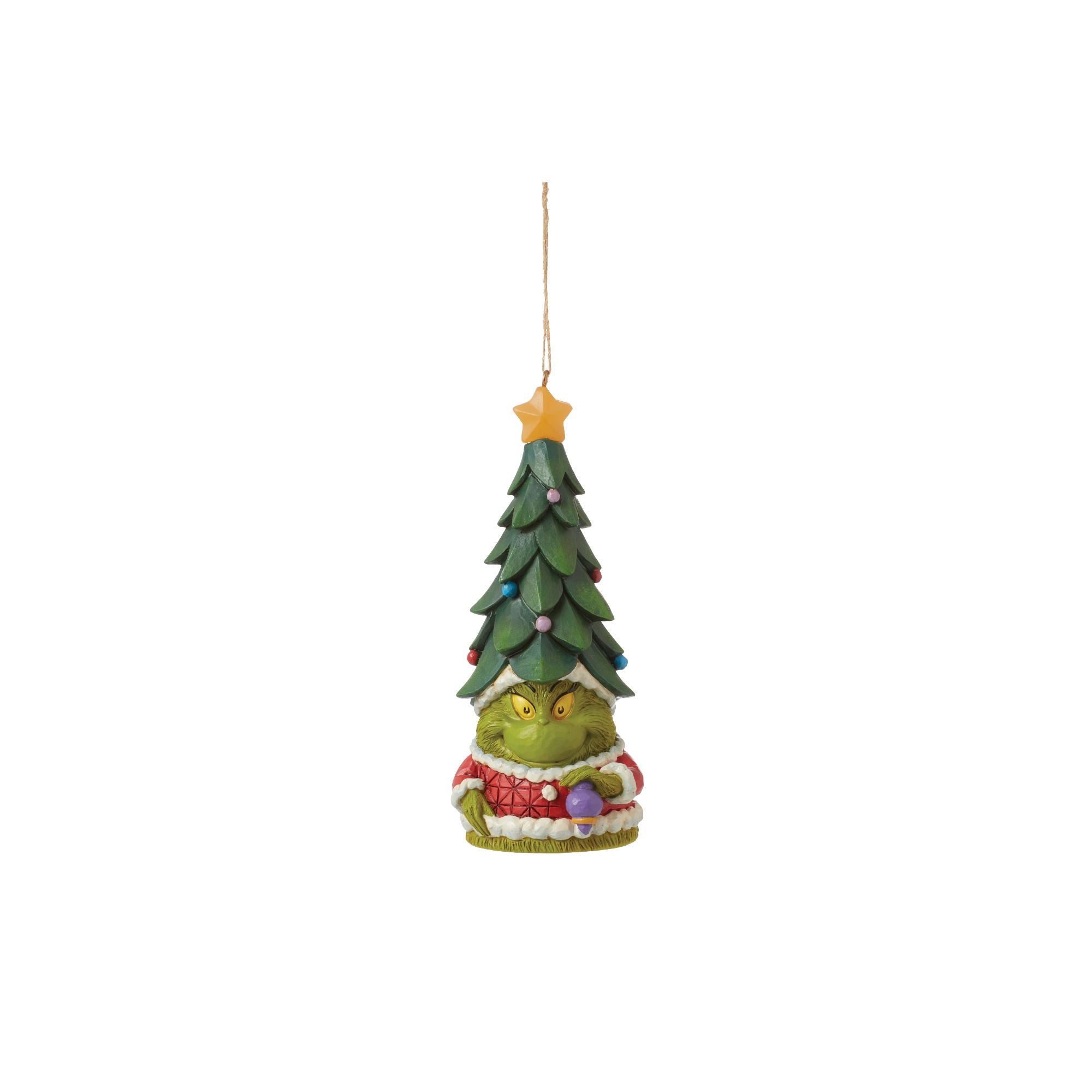 Festive Grinch Gnome with Christmas Tree Hat - Perfect for Holiday Decor, Party Favors & Gift Giving