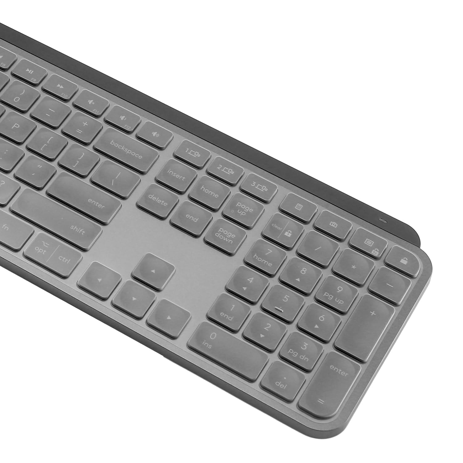 Ultra Thin Clear Keyboard Cover for Logitech MX Keys S/MX Keys/Craft - US Layout Keyboard Protector Skin | Perfect for Office, Home & Travel Use