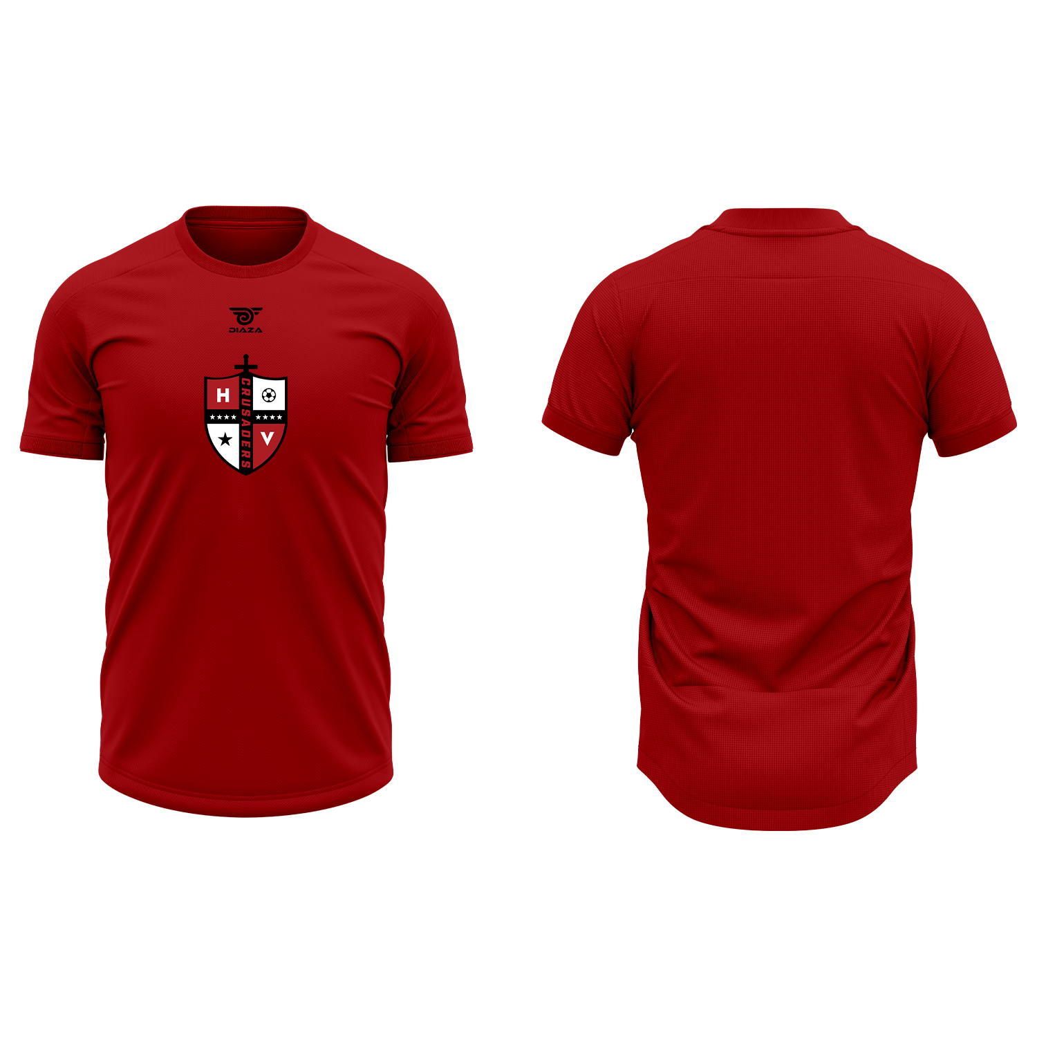 Premium HVC Diproshirt in Vibrant Red - Stylish & Comfortable for Casual Wear, Workouts & Outdoor Activities