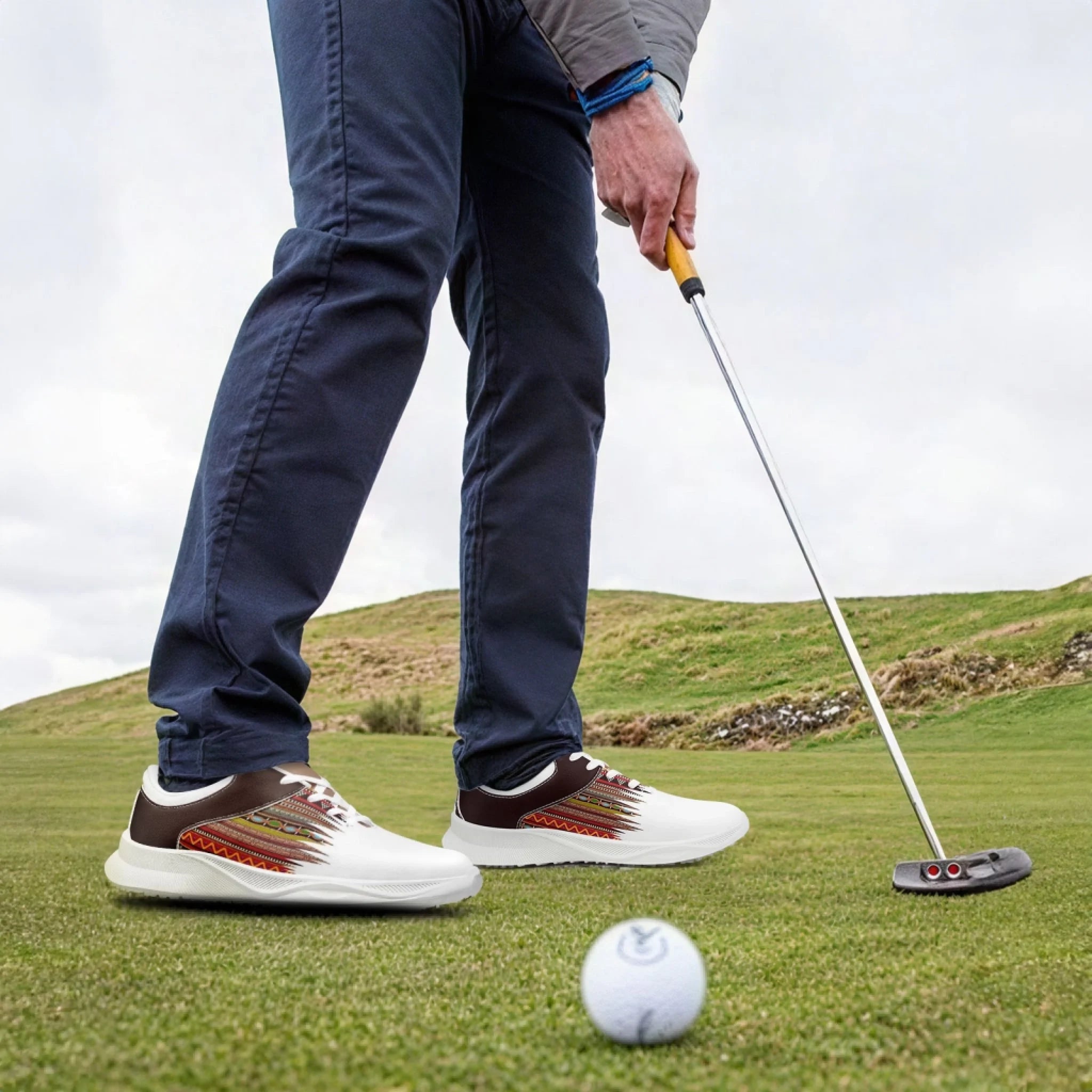 Custom Golf Performance Sneakers for Men & Women - Personalized Durable Athletic Shoes for POD Resellers - Perfect for Golfing, Walking & Casual Wear - FN062 25020099 4
