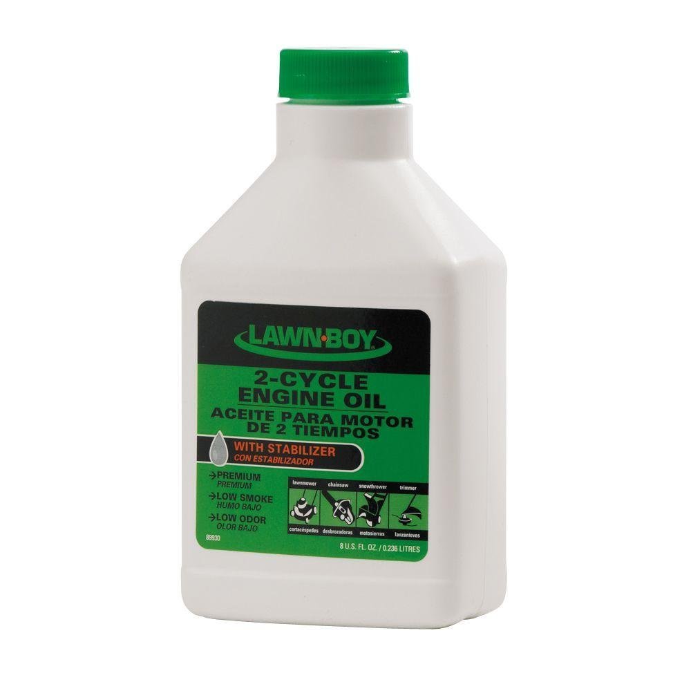 Lawn Boy 89930 8 oz 2-Cycle Engine Oil with Fuel Stabilizer - Pack of 15 for Lawn Mowers, Trimmers, and Outdoor Power Equipment
