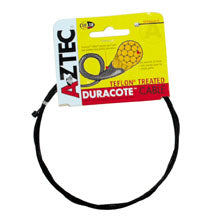 Aztec DuraCote Derail Cable for Mountain and Road Bikes - 2000mm Brake Cable Replacement - Durable & Smooth Shifting for Cycling Enthusiasts - Perfect for Trail Riding and Commuting