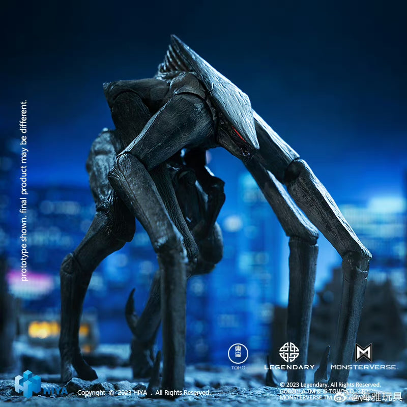 HIYA 15cm Godzilla (2014) vs Female MUTO Action Figure - Exquisite Basic Series Reissue - Perfect for Collectors & Movie Fans Display