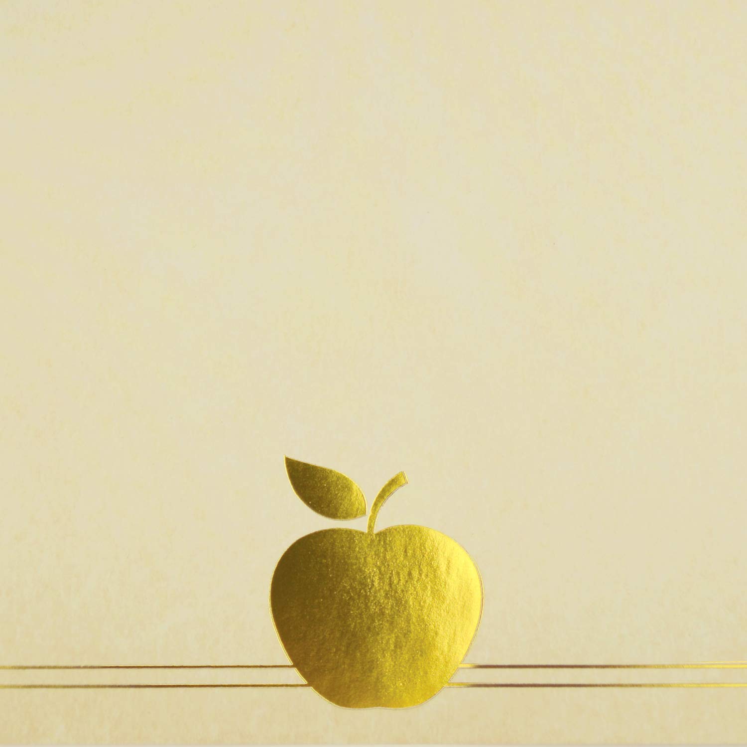 Premium Gold Foil Certificate Paper - Great Papers!® Bright Apple Design, 8.5