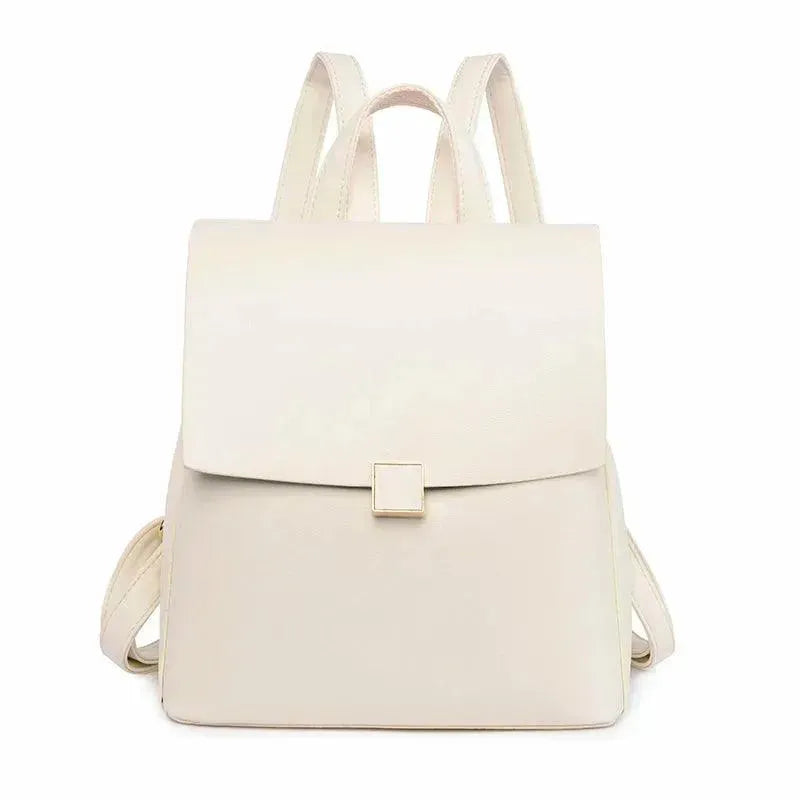 Premium Genuine Leather Women's Backpack - Stylish & Durable Designer Handbag for Work, Travel & Everyday Use