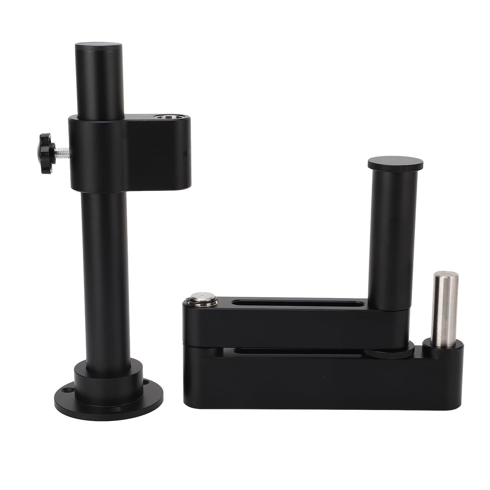 Universal Microscope Stand with 360° Rotation & Adjustable Arm - Heavy Duty Clamp Mount for Microscopes, Cameras, and Lab Equipment - Perfect for Science Labs, Photography Studios, and Home Workspaces