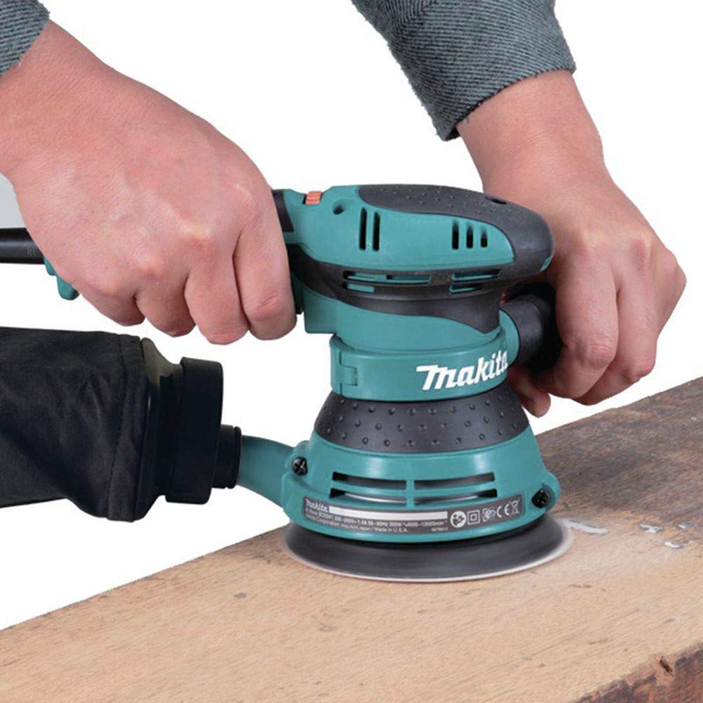 Makita BO5041 5-Inch Variable Speed Random Orbital Sander for Woodworking, Furniture Refinishing & DIY Projects