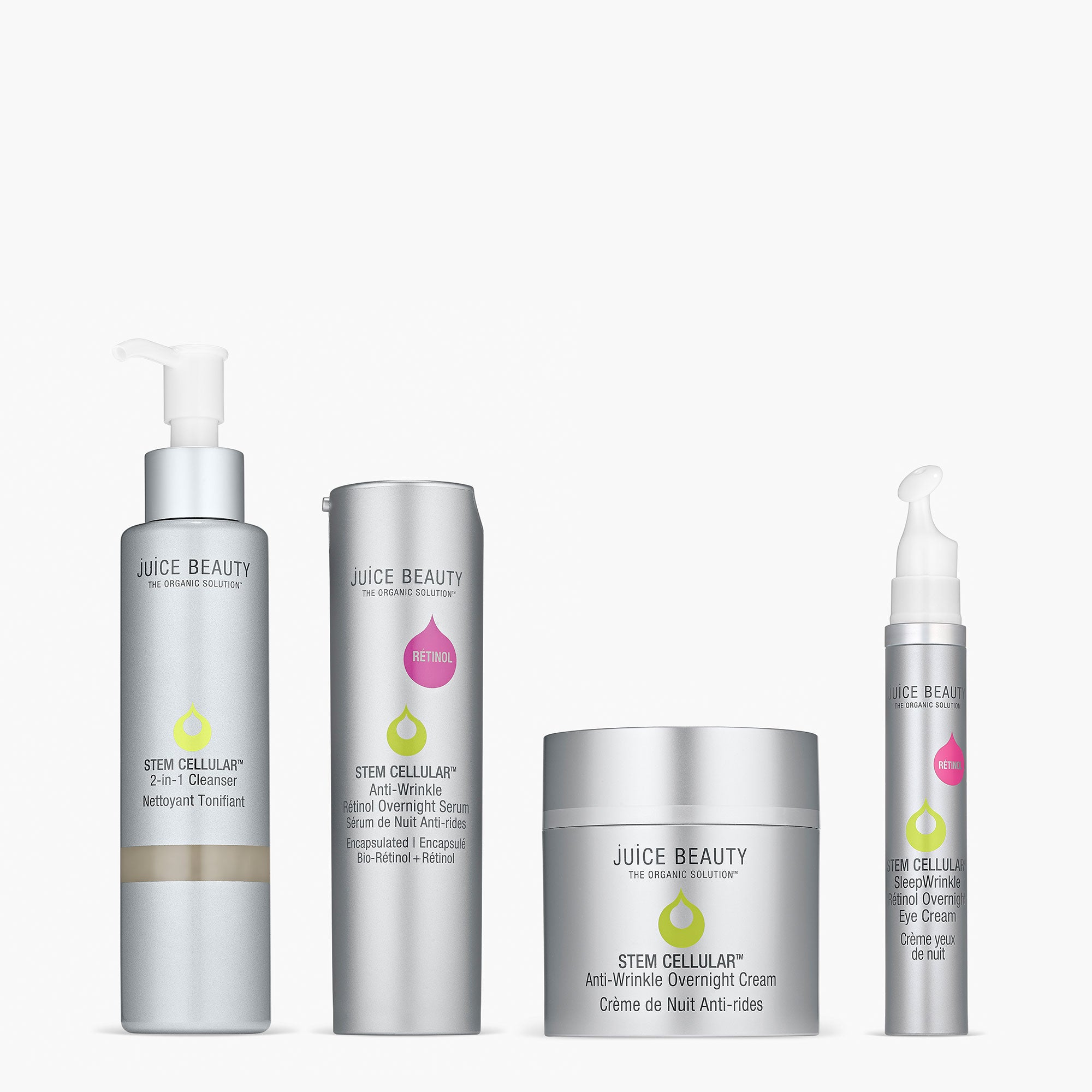 Youth Activating Evening Routine Skincare Set - Anti-Aging Night Cream & Serum for Glowing Skin | Perfect for Busy Professionals & College Students