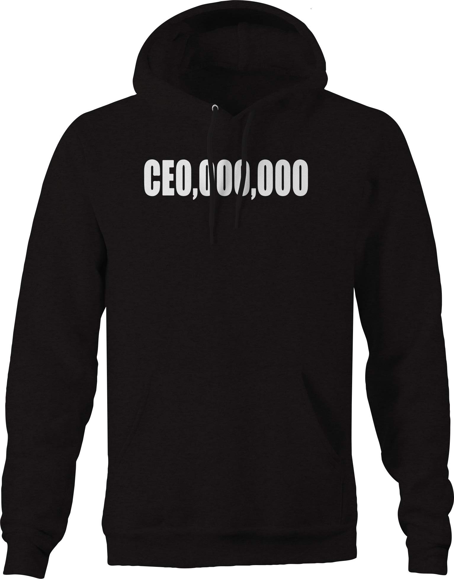 Novelty Inc CEO Millions Capitalism Hoodie for Men - Black | Premium Streetwear for Business & Political Enthusiasts