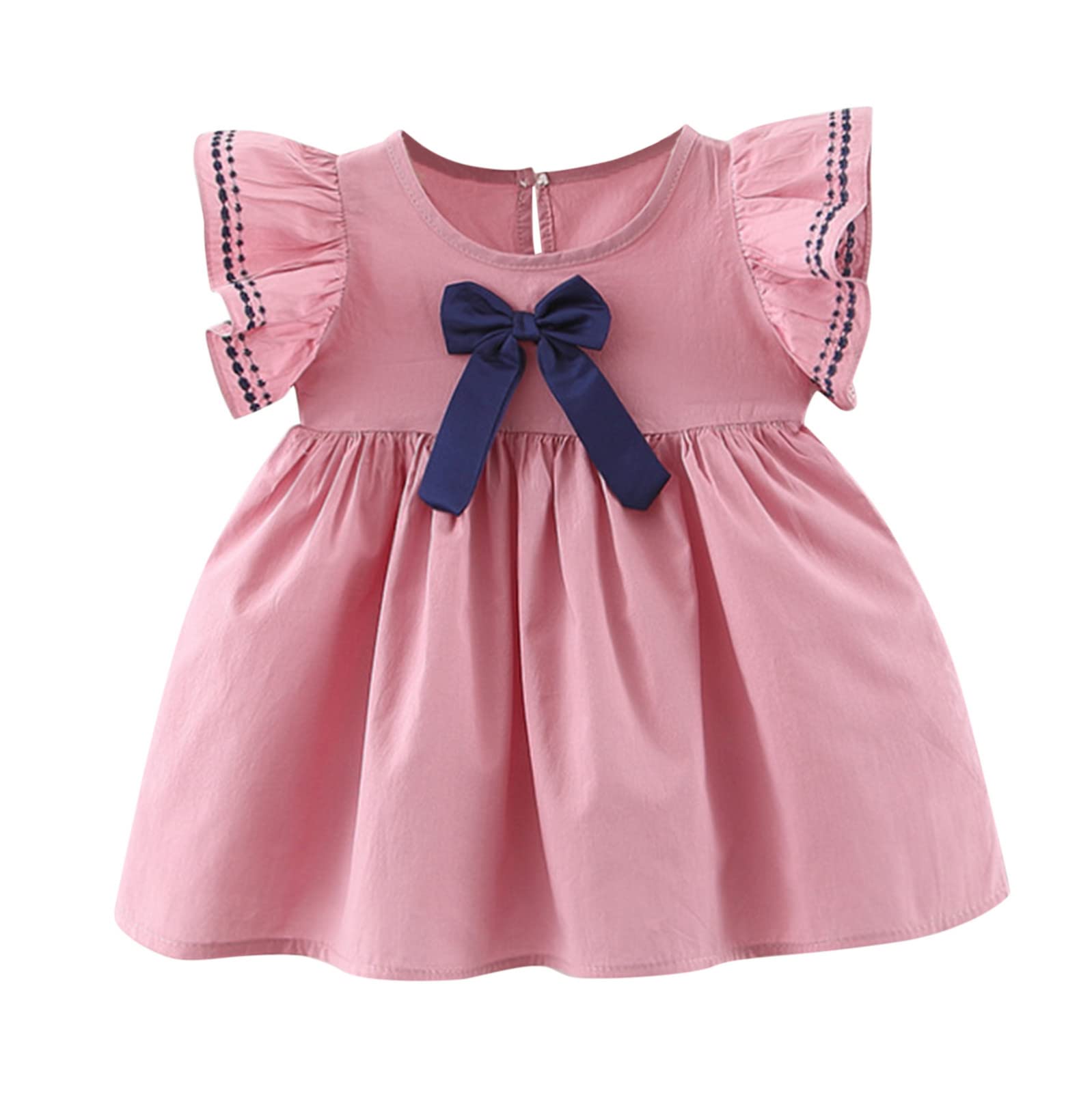 Bohemian Ruffle White Tutu Dress for Toddler Girls - Summer Flower Girl Dress for Weddings, Parties & Special Occasions