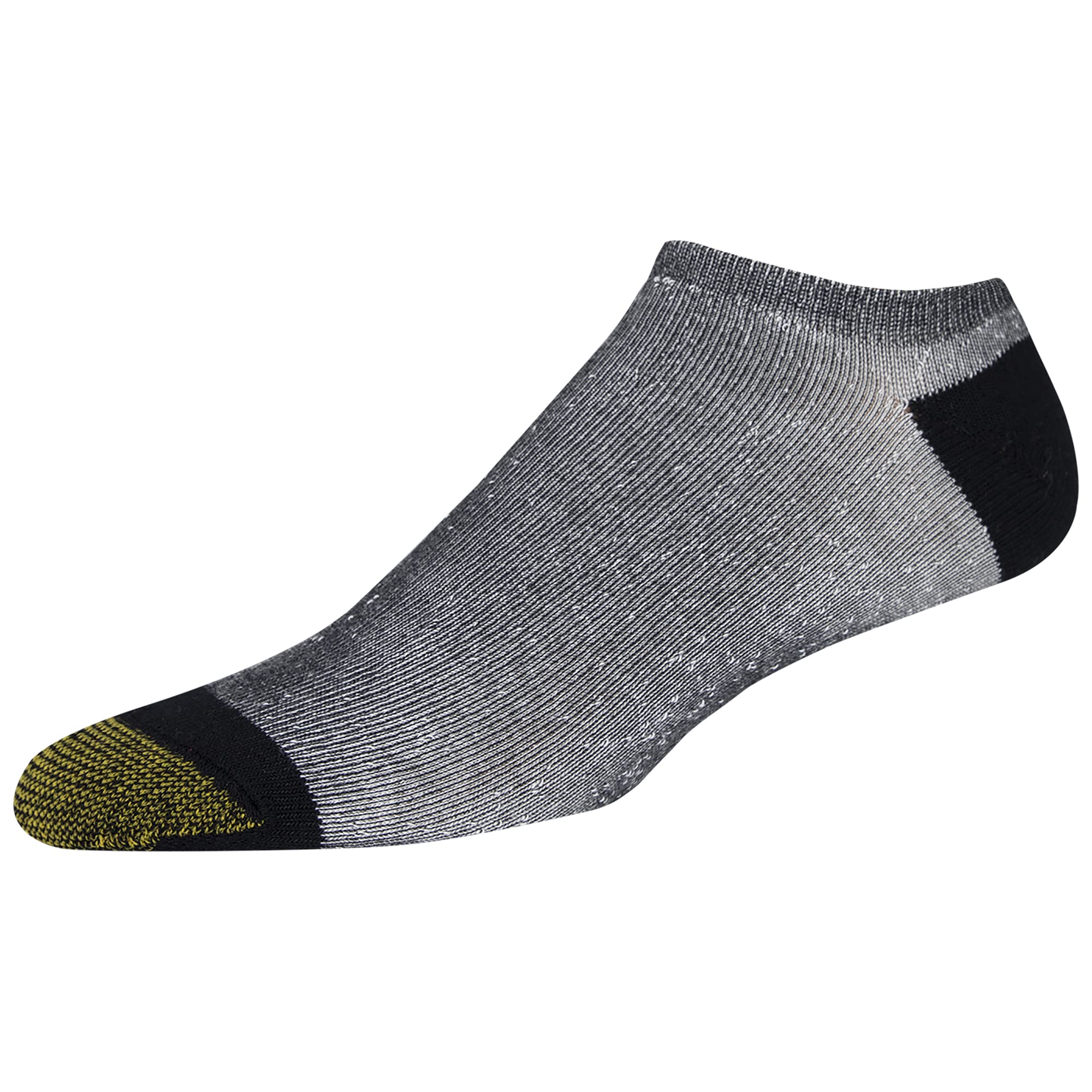 GOLDTOE Men's 656F Cotton No Show Athletic Socks 6-Pack - Breathable Low Cut Socks for Running, Gym & Casual Wear - Perfect for Sports, Workouts & Everyday Comfort