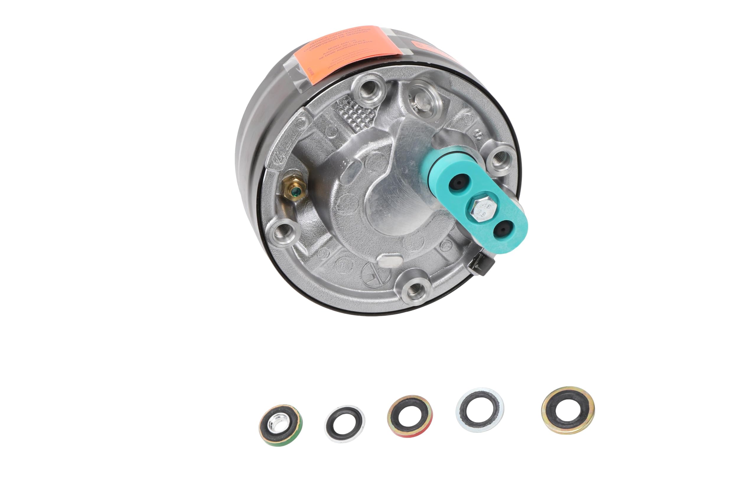ACDelco GM Genuine Parts 15-20189 Air Conditioning Compressor & Clutch Assembly - Replacement for GM Vehicles - Perfect for AC Repair & Cooling System Maintenance