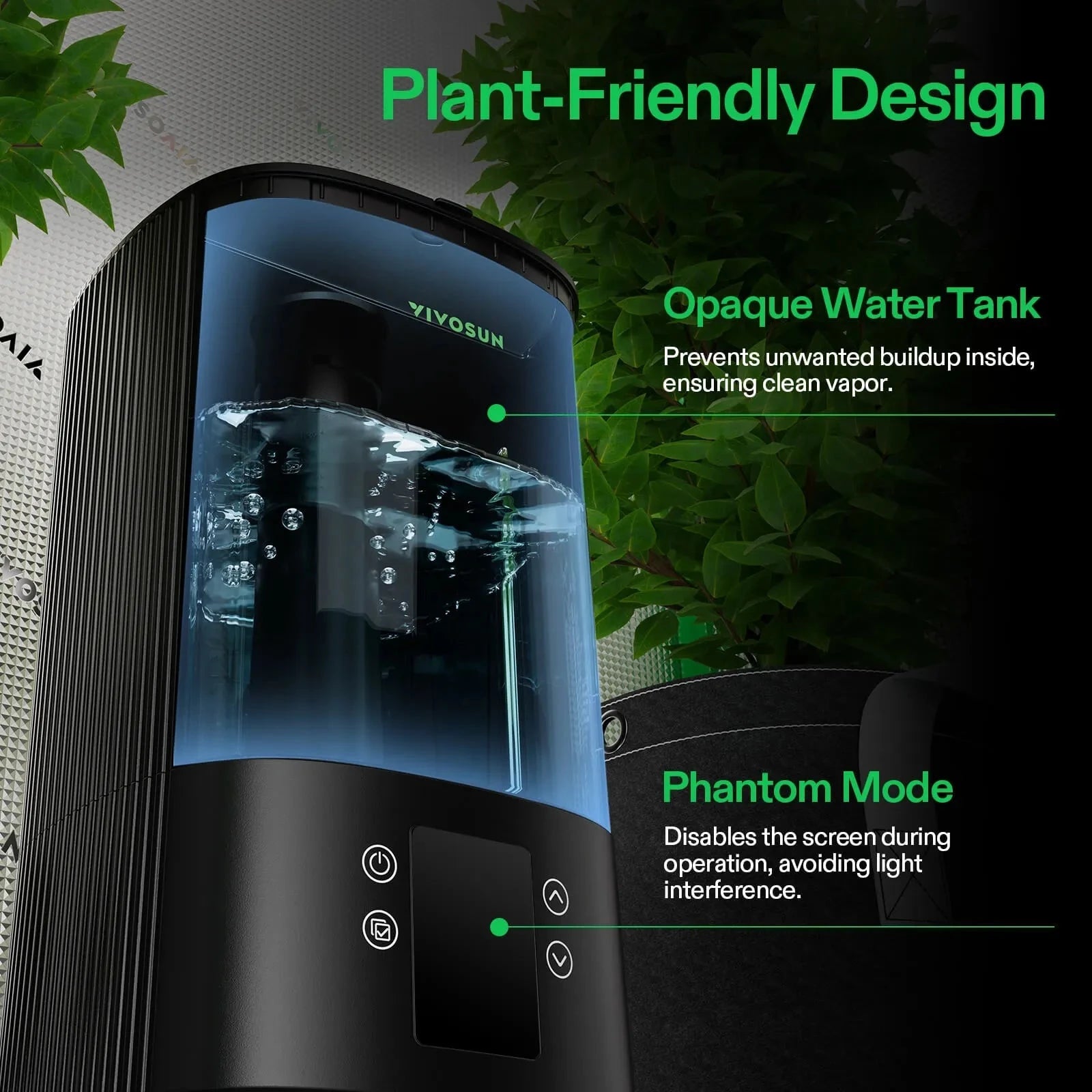 VIVOSUN AeroStream H05 Smart WiFi 5L Humidifier for Home, Bedroom & Office - Ultrasonic Cool Mist with Remote Control & Timer - Perfect for Dry Air Relief, Plants & Baby Nursery