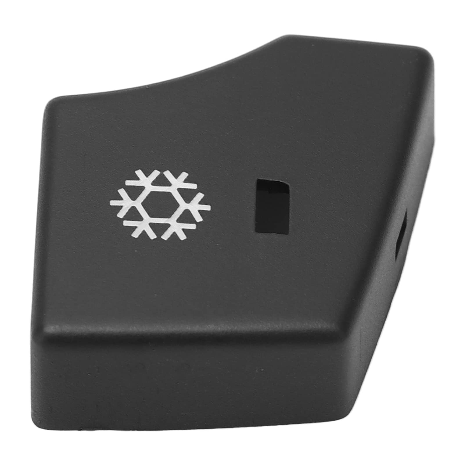 ABS Black AC Heater Climate Control Switch Button with Clear Symbols for BMW Z4 E85 E86 (2004-2008) - Durable, Anti-Scratch Replacement Part for Car Interior Climate System