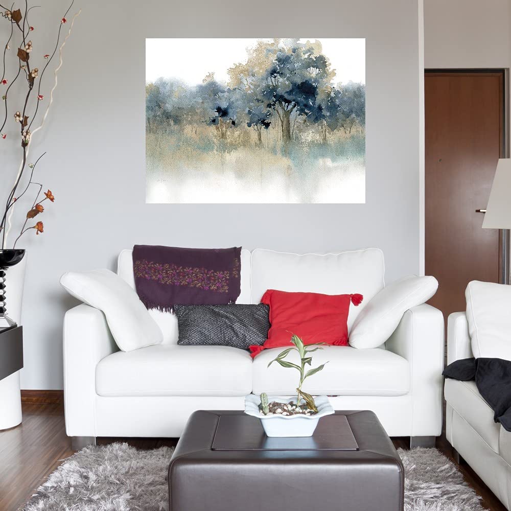 Large Canvas Wall Art - Waters Edge II Painting by Carol Robinson (32x24 inches) - Stunning Fine Art Decor for Bedroom, Living Room & Office - Perfect for Modern Home & Office Decor