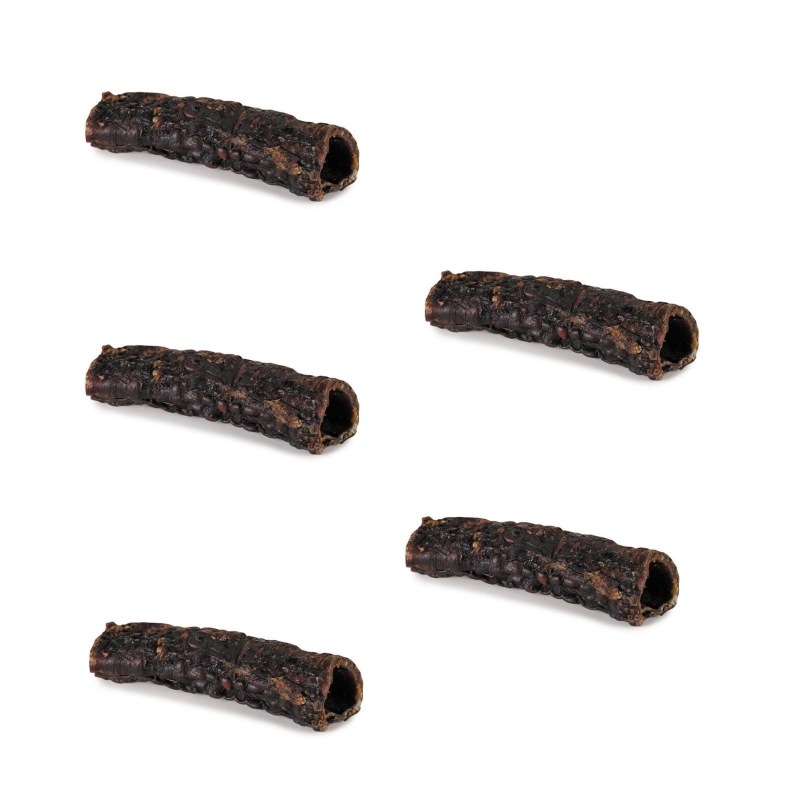 Premium Natural Beef Trachea Dog Chews - 6 Inch Bulk Pack (25 Pieces) | All-Natural, Healthy Dog Treats for Dental Health & Chewing Needs | Perfect for Training Rewards, Anxiety Relief & Long-Lasting Chew Toys