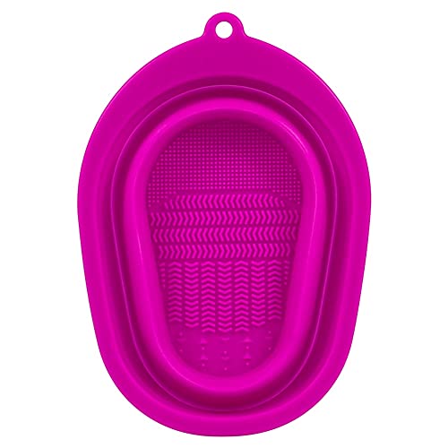 Ardorlove Foldable Cosmetic Brush Cleaner Mat - Professional Makeup Brush Washing Tool for Easy Cleaning | Perfect for Home & Travel Use