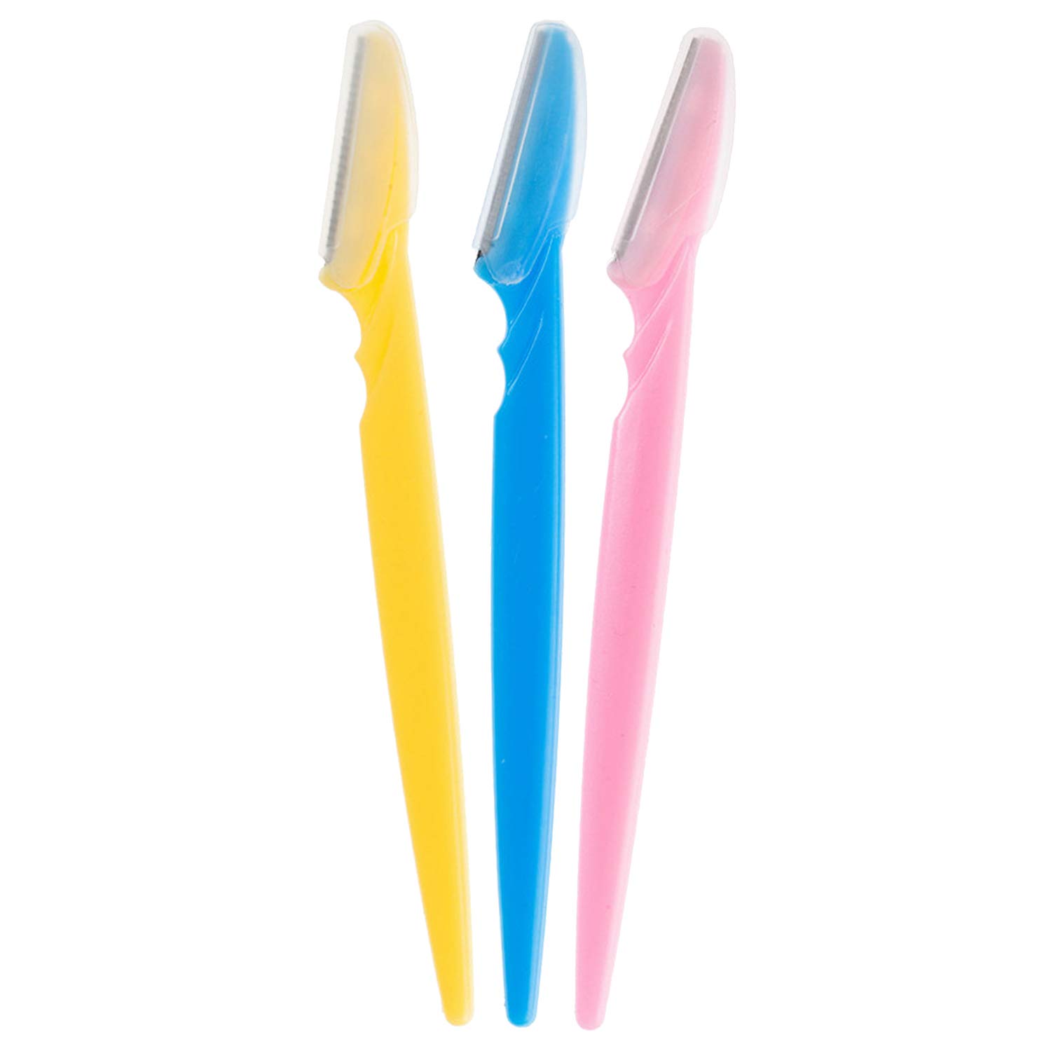 3-Piece Eyebrow Razor Set - Precision Eyebrow Shavers & Trimmers for Women - Perfect for Eyebrow Grooming, Shaping & Maintenance at Home or Salon