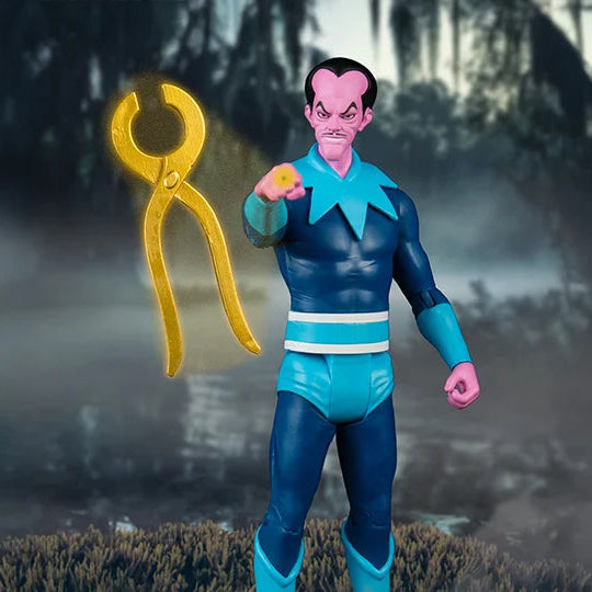 Super Friends DC Retro Sinestro Action Figure - Collectible 7-Inch Figure for Fans & Display - Perfect for Comic Book Lovers, Gift Giving & Home Decor