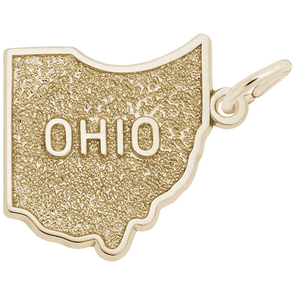 Ohio Charm Bracelet & Necklace Charms - Perfect for Jewelry Making & Gifting