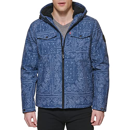 Faded Blue Bandana Sherpa
