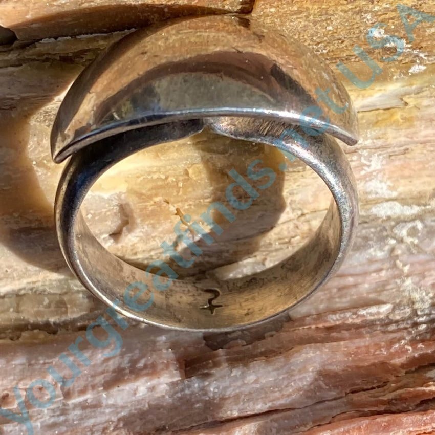 Sterling Silver Modernist Band Ring Size 10.5 - Minimalist Wedding Band for Men & Women - Perfect for Engagement, Anniversary & Everyday Wear
