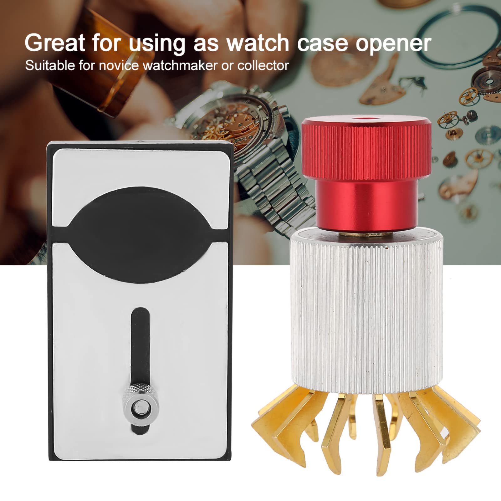 Professional Watch Crystal Remover Tool - Acrylic Plastic Watch Glass Replacement & Repair Kit for DIY Watch Maintenance | Perfect for Watchmakers, Jewelers & Hobbyists