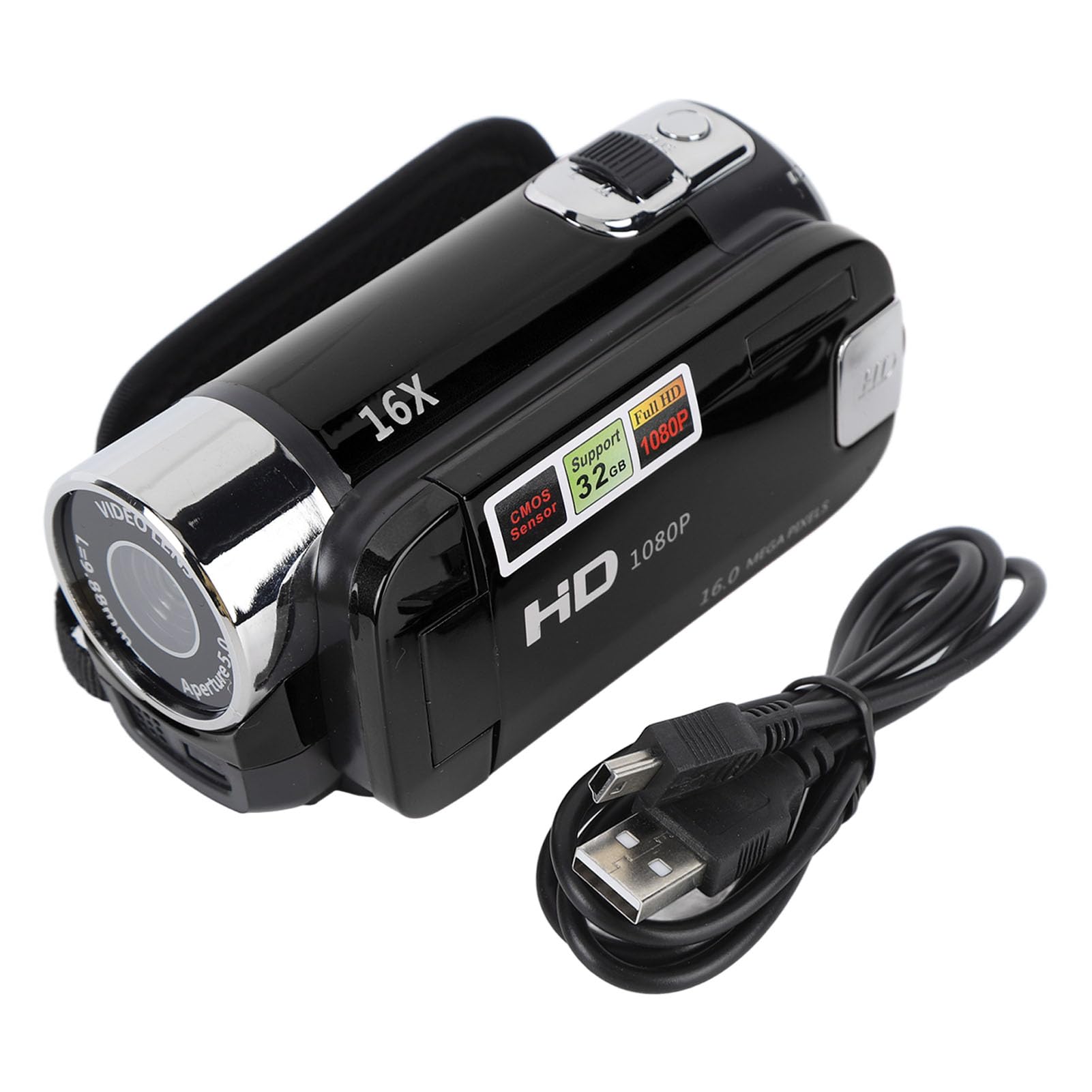 4K 48MP Digital Video Camera Camcorder with 2.7