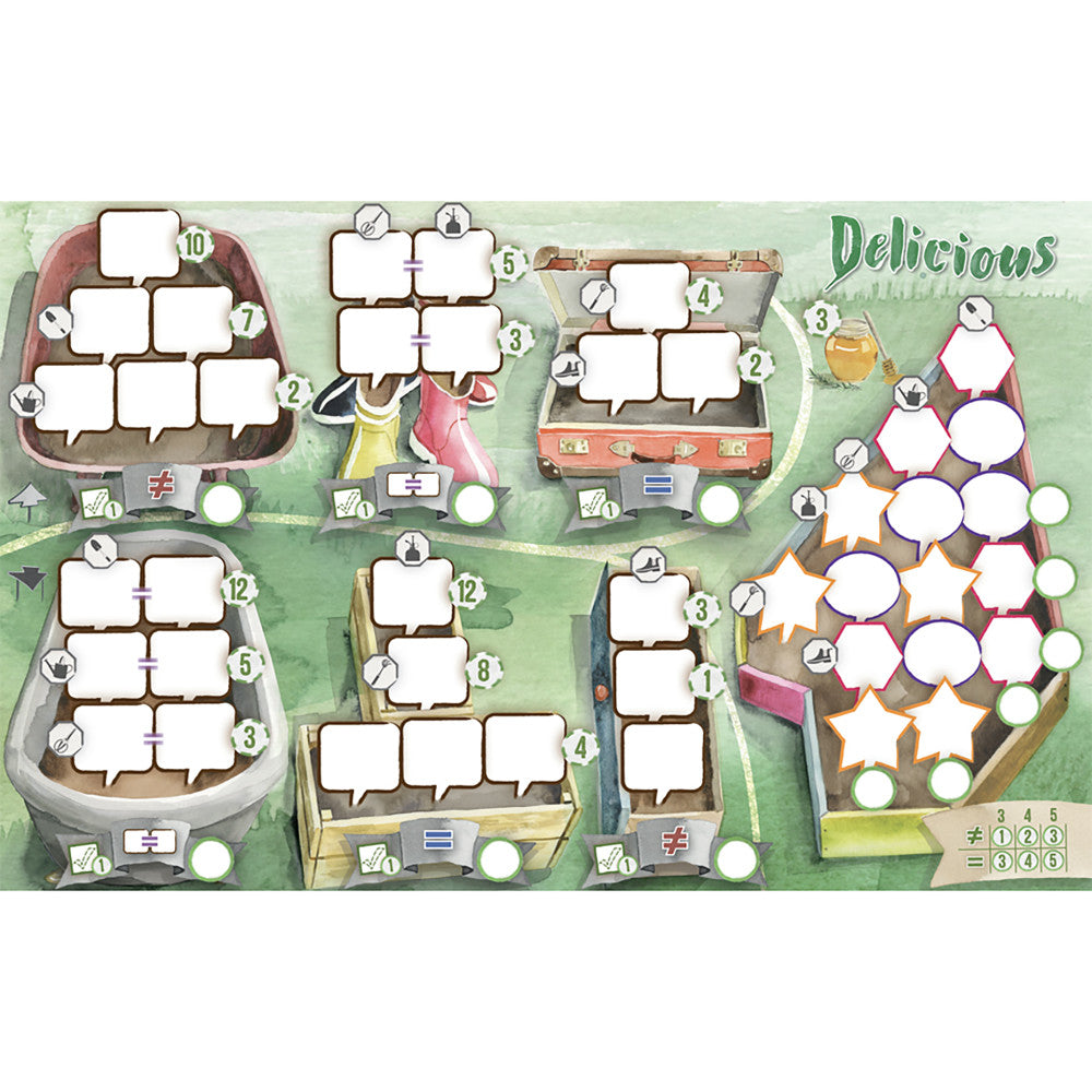 Delicious Card Game: Garden Strategy Board Game for Adults & Teens Ages 14+ - Perfect for Family Game Nights & Party Entertainment