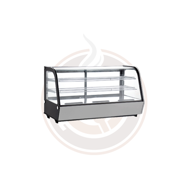 Omcan Commercial Countertop Refrigerated Display Case - Models 44629, 44630, 44631 - Perfect for Delis, Bakeries, and Convenience Stores